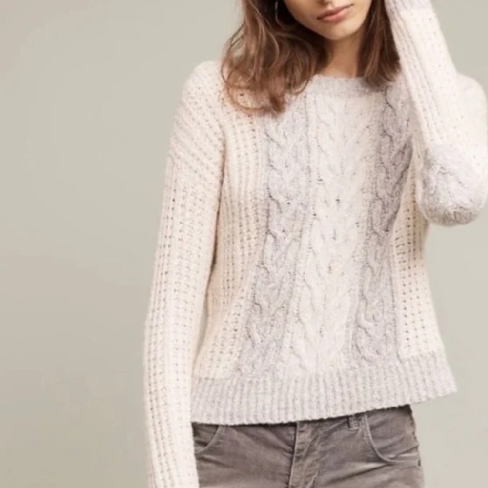 Sleeping On Snow Marie Cable Knit Sweater - Picture 6 of 9